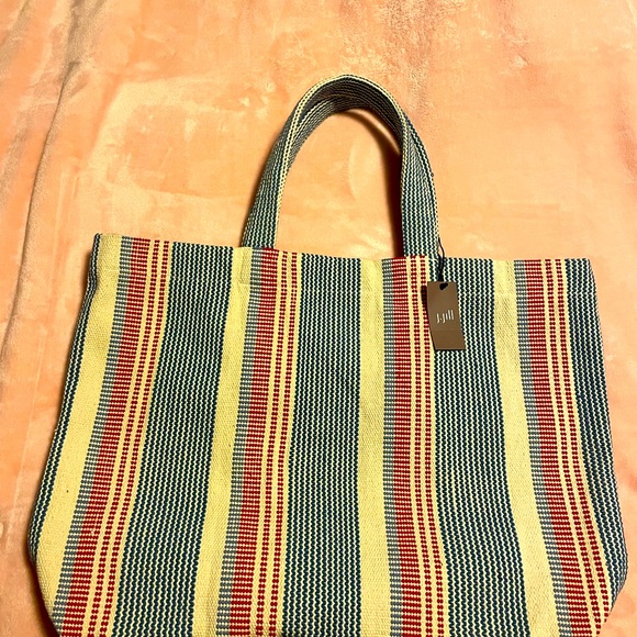 JJill Woven Multicolor Large Tote - Picture 3 of 4